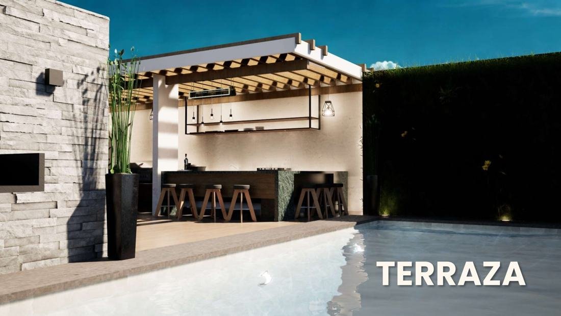 Terraza — render del desarrollador